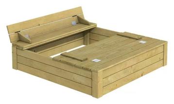 Houten Zandbak Tommy Deluxe XL 150x120 beschikbaar voor biedingen