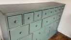 Groene Apothekerskast met 20 Lades, Huis en Inrichting, Kasten | Dressoirs, Ophalen, Gebruikt, 150 tot 200 cm, Met lade(s)
