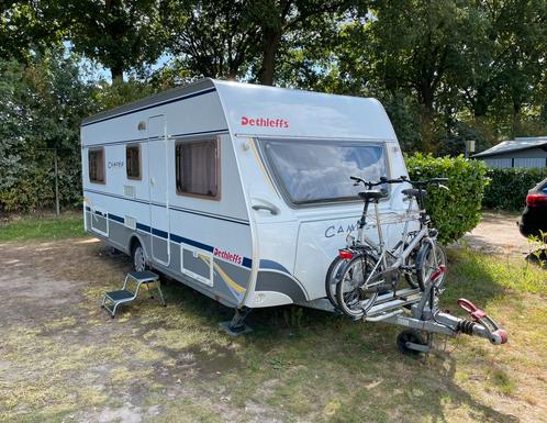 Dethleff caravan 510 met Dorema voortent, Caravans en Kamperen, Caravans, Particulier, tot en met 4, 1000 - 1250 kg, Rondzit, Dethleffs