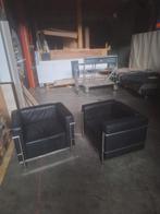 replica cassina le corbusier LC3 stoel design dutch pastoe, Ophalen, Gebruikt, Leer