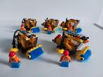 Lego City - 7242 - Schoonmaakploeg (2x) - 5 euro per stuk, Ophalen of Verzenden, Gebruikt, Complete set, Lego