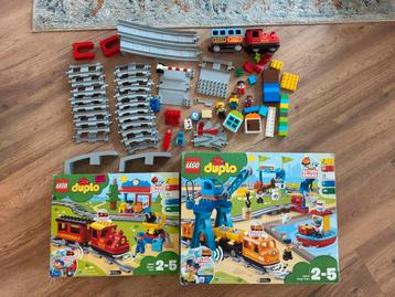 LEGO Duplo Trein Set 10874 & 10875 + Extra beschikbaar voor biedingen
