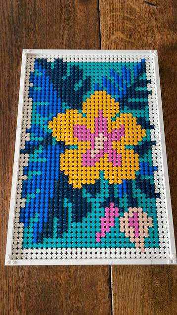 Lego floral art 