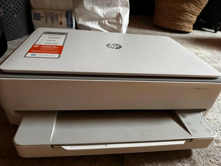 HP Envy 6032e All-in-One Printer zonder kabels, Computers en Software, Printers, Gebruikt, All-in-one, Inkjetprinter, Kleur printen