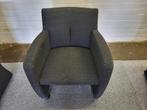 Leolux 4 eetkamerfauteuils Kilenge | Bouclé zwart/ grijs, Modern design, Info@andriesign.nl, Ophalen of Verzenden, Vier