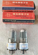 NOS matched pair nib Shuguang metal base 6SN7, Ophalen of Verzenden, Buis of Buizen