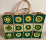 Tas gehaakt granny square groen, Nieuw, Groen, Shopper, Ophalen of Verzenden