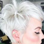 echt haar mix pruik., Sieraden, Tassen en Uiterlijk, Uiterlijk | Haarverzorging, Ophalen, Nieuw, Pruik of Haarverlenging