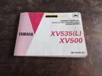 Yamaha XV535 XV500 handleiding instructieboekje manual, Motoren, Ophalen of Verzenden, Yamaha