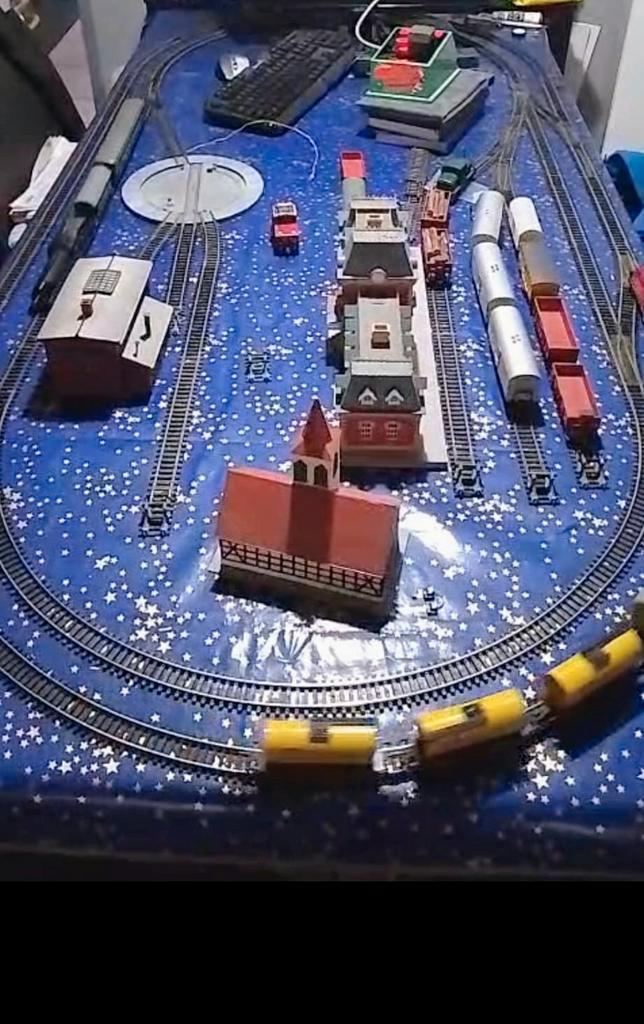 Fleischmann HO treinbaan zonder treinen.modelrails, Hobby en Vrije tijd, Modeltreinen | H0, Zo goed als nieuw, Rails, Gelijkstroom
