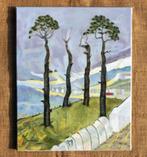 Schilderij Hoge bomen 28, Ophalen of Verzenden