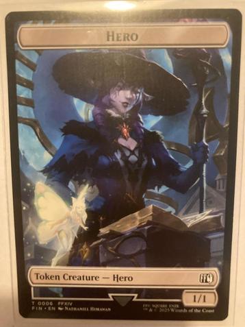 Hero (T0006) Robot Warrior (T0012) Double-Sided Token Final  beschikbaar voor biedingen