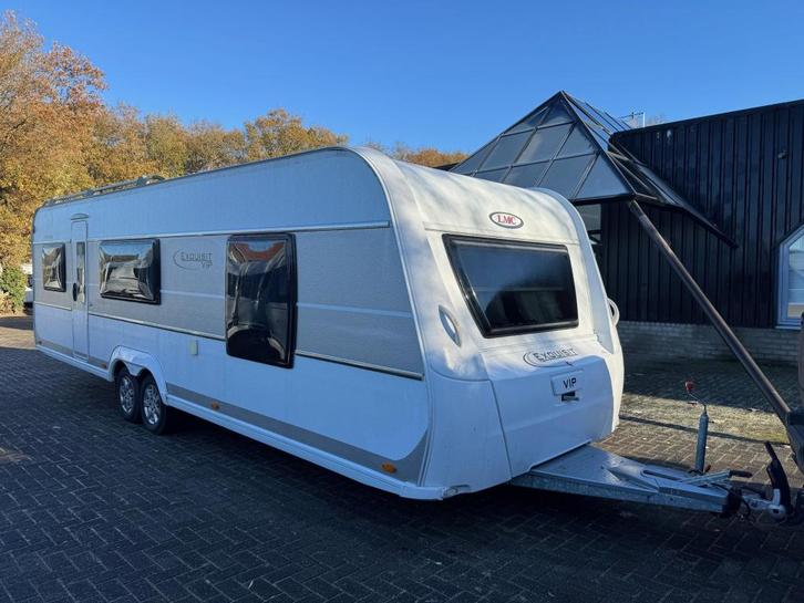LMC Exquisit 695 VIP 2015 | Queensbed, Caravans en Kamperen, Caravans, Bedrijf, tot en met 5, 1500 - 2000 kg, Treinzit, LMC en Münsterland
