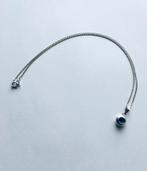 Zilveren ketting met hangertje, Met hanger, Ophalen of Verzenden, Zo goed als nieuw, Zilver