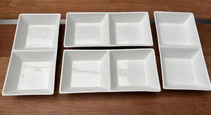 Mooie set van 4 seveerschasltjes Palmer Imperial, Huis en Inrichting, Keuken | Servies, Nieuw, Schaal of Schalen, Effen, Overige materialen