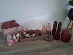 Mega groot pakket roze woonaccesoires, Ophalen, Overige materialen, Minder dan 25 cm