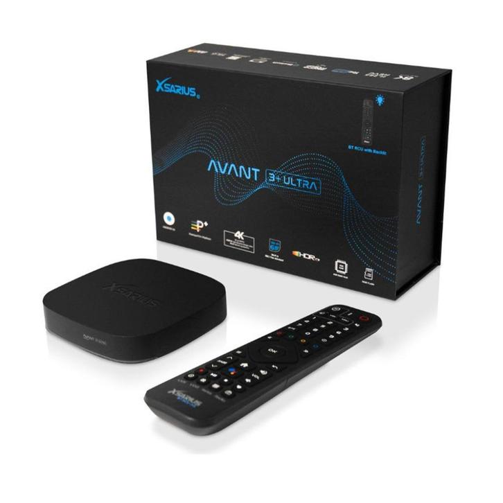 Retour product: Xsarius Avant 3+ Ultra Black IPTV Box, Audio, Tv en Foto, Mediaspelers, Zo goed als nieuw, Minder dan 500 GB, HDMI