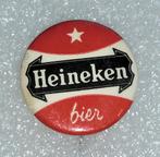 Vintage Heineken Bier Button, Verzamelen, Speldjes, Pins en Buttons, Ophalen of Verzenden, Gebruikt, Overige onderwerpen, Speldje of Pin