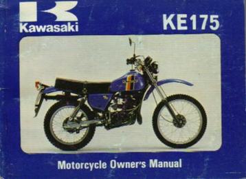 Kawasaki KE175 manual handleiding (2106z) beschikbaar voor biedingen