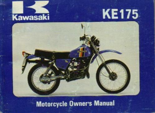 Kawasaki KE175 manual handleiding (2106z), Motoren, Handleidingen en Instructieboekjes, Kawasaki, Ophalen of Verzenden