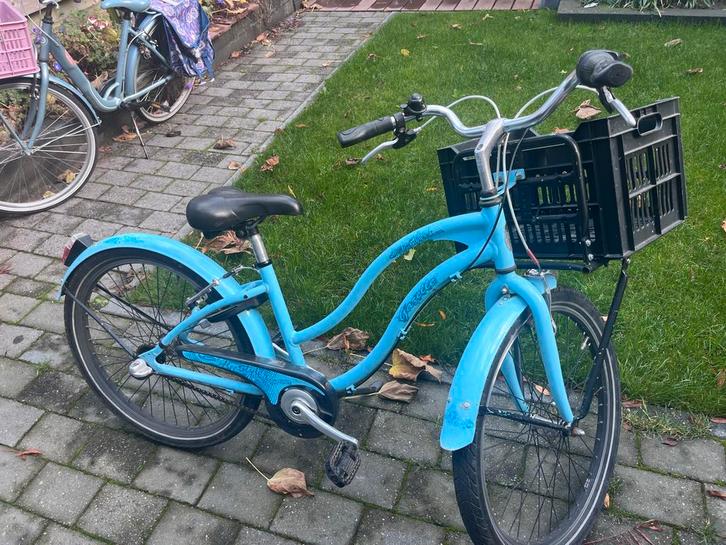 Gazelle kinderfiets 24 inch, Fietsen en Brommers, Fietsen | Dames | Damesfietsen, Gebruikt, Gazelle, Versnellingen, Minder dan 47 cm