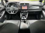Nissan LEAF Tekna 40 kWh,alle opties, rondom zicht camera,ee, Gebruikt, 150 pk, Wit, Origineel Nederlands
