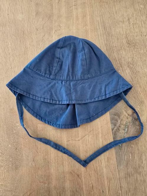 Name It Zonnehoedje 6 - 12 mnd, donkerblauw 46 / 47, Kinderen en Baby's, Babykleding | Petten en Hoeden, Nieuw, Jongetje of Meisje