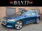 Audi e-tron e-tron 55 quattro advanced Pro Line Plus 95 kWh, Auto's, Automaat, 192 pk, Blauw, 43 €/maand