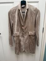 Helena Hart blazer velours maat L, Maat 38/40 (M), Beige, Zo goed als nieuw, Jasje