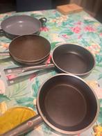 Pannenset - Anti aanbak - Gebruikt, Ophalen of Verzenden, Gebruikt