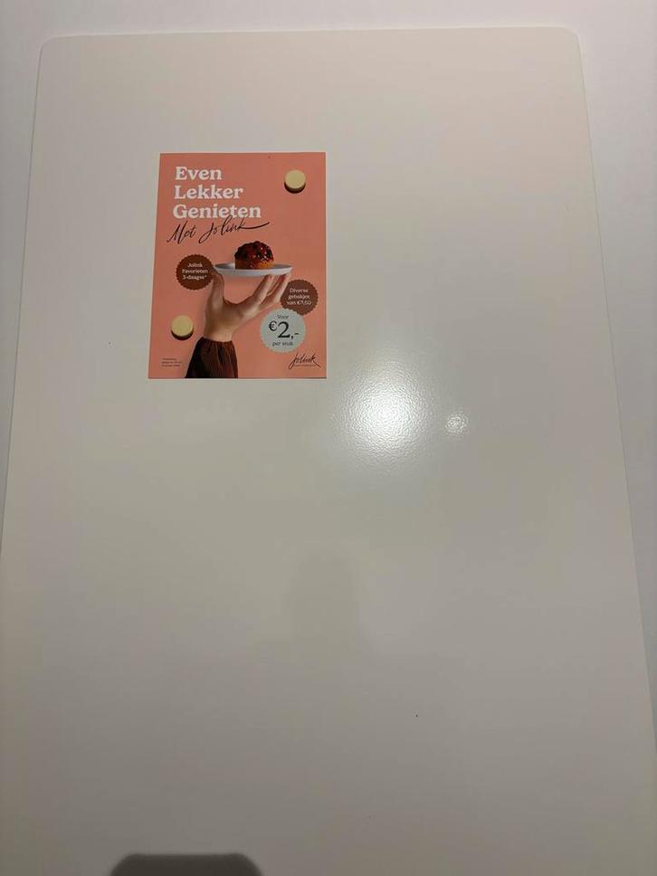 Magneetbord met 4 Spots op Rail - Zware Kwaliteit, Huis en Inrichting, Woonaccessoires | Memoborden, Zo goed als nieuw, Magneetbord