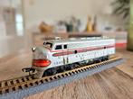 fleischmann modeltrein h0 1343 usa burlington amerikaans, Hobby en Vrije tijd, Modeltreinen | H0, Gebruikt, Gelijkstroom, Fleischmann