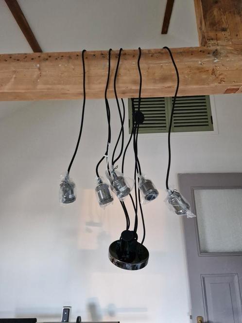 Titel: Moderne Fuga Hanglampenset (5 stuks), Huis en Inrichting, Lampen | Hanglampen, Nieuw, Minder dan 50 cm, Ophalen