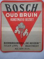 bieretiket Nederland 2-12 (3B) de keizer, Verzamelen, Ophalen of Verzenden, Zo goed als nieuw, Overige typen, Overige merken