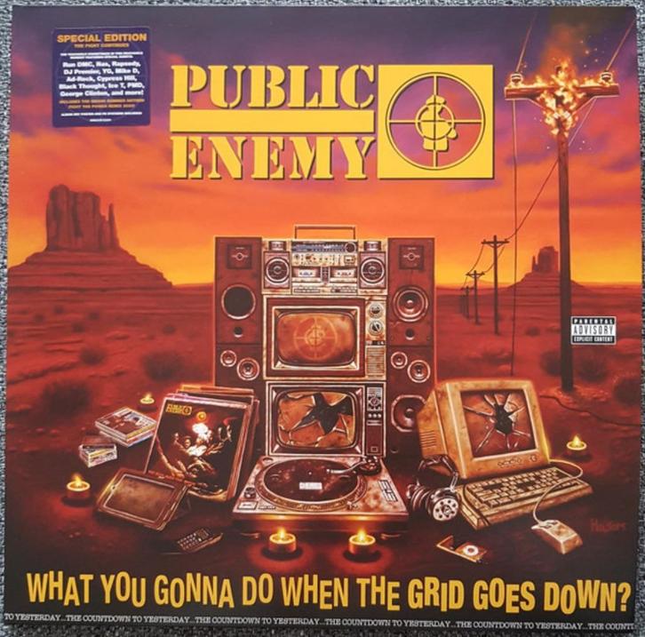 Lp Public Enemy – What You Gonna Do When The Grid Goes Down?, Cd's en Dvd's, Vinyl | Hiphop en Rap, Nieuw in verpakking, 2000 tot heden
