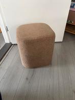 Leen Bakker Camilla poef, Ophalen, Minder dan 50 cm, Vierkant, Zo goed als nieuw