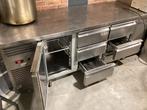 Koelwerkbank RVS deur + 6 lades, Ophalen, Gebruikt