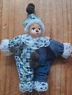 Gtappig clown poppetje met kleding, Ophalen of Verzenden, Gebruikt
