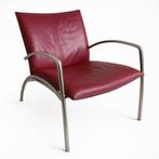 Kebe danmark vintage deense design fauteuil uit de jaren ‘80, Ophalen, Zo goed als nieuw, 75 tot 100 cm, Leer