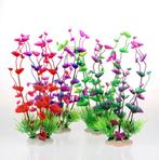 Sier Plant Aquarium / Decoratie Vissen Nep Kunst Waterplant, Verzenden, Nieuw, Plant(en), Steen of Hout