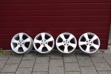 Set Originele Skoda Octavia2 (2004-13) Pegasus 17" LM Velgen beschikbaar voor biedingen