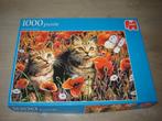 Jumbo FLOWERS & KITTENS NIEUW !!!!, Ophalen of Verzenden, 500 t/m 1500 stukjes, Nieuw, Legpuzzel