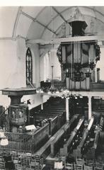 8443 Orgel Ned. Herv. Kerk, Oud Beijerland, Verzamelen, Ansichtkaarten | Nederland, Ophalen of Verzenden, Zuid-Holland
