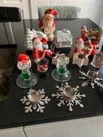 Veel waxinelichthouders en kaarsenstandaards, Diversen, Kerst, Ophalen, Gebruikt