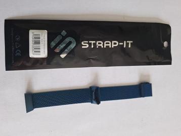 Fitbit charge 4 MILANESE BAND, rvs, blauw, mt. S, NIEUW! beschikbaar voor biedingen