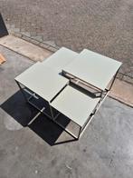 Salontafel, Huis en Inrichting, Tafels | Salontafels, 100 tot 150 cm, Zo goed als nieuw, Metaal, Minder dan 50 cm