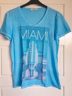 Te koop nieuw heren tshirt, merk Gaudi, kleur blauw, maat M., Gaudi, Nieuw, Ophalen of Verzenden, Maat 48/50 (M)