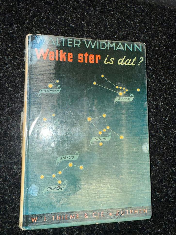 Welke ster is dat? - Walter Widmann, Boeken, Natuur, Gelezen, Natuur algemeen, Ophalen of Verzenden