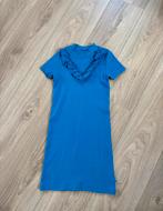 Blauw WE Fashion (zomer)jurkje - maat 134, WE, Meisje, Ophalen of Verzenden, Zo goed als nieuw
