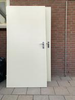 Binnen deuren opdek 6x, Doe-het-zelf en Verbouw, Deuren en Horren, Gebruikt, 80 tot 100 cm, Binnendeur, 200 tot 215 cm